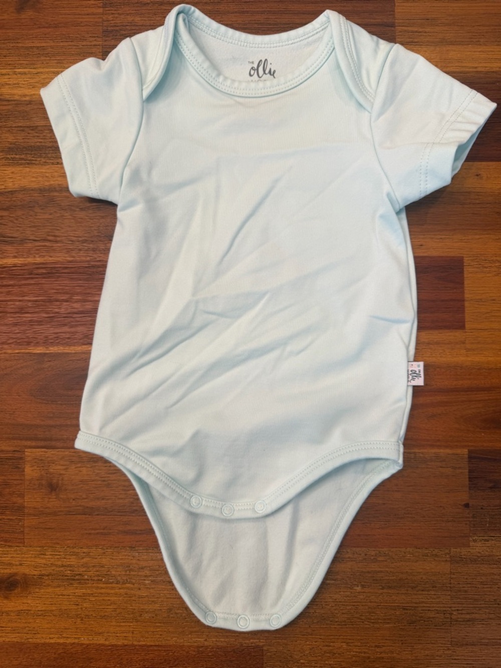 The Ollie World 3-6 Month Onesie in Sky